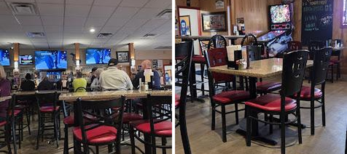 JT's Pub and Grub Menu